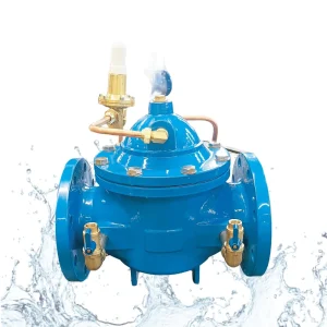 200X Silent Proportional PRV PN16 DN50 DN250 Diaphragm Copper Pilot 1 1 Ratio Ultra Quiet Hotel Valve