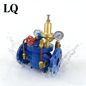 200X pilot Type Hydraulic Pressure Reducing Valve Adjustable Cast Iron Water Control Valve Dn150