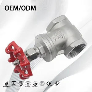 200wog Manual Threaded DN15-DN100 1″- 4″ 304 SS BSP/NPT Stainless Steel Gate Valve for General Water Supply System