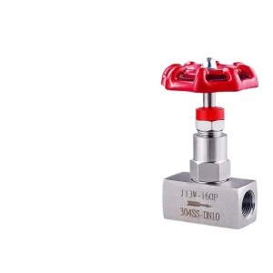 201/304 Stainless Steel Internal Thread Needle Valve High-Pressure Hard-Sealed Stop Valve J13W-160P