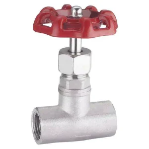201 304 Stainless Steel Pipe Connection Globe Valve DN15 Stainless Steel 2way Manual Female Shutoff Valves