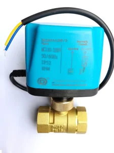 220V 24V All Copper Normally Closed Open Two Wire Water Switch DN15 25 Electric Two Way Ball Valve