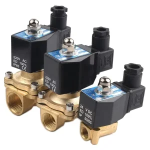 220V AC Brass 2-Way Normally Open/Close Solenoid Valve