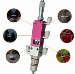 220V Liquid Dispensing UV Glue Valve Silicone Spray Valve Anaerobic Glue Needle Valve PLC Core Components