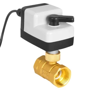 24V 220V Motorized Valve Actuator 2 Inch DN32 NC Air Electric Valve for Water Gas Pipe System