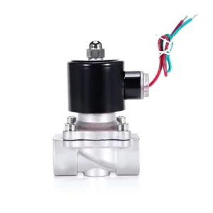 24vdc Normally Closed Stainless Steel Water Gas Solenoid Valve for Water Treatment