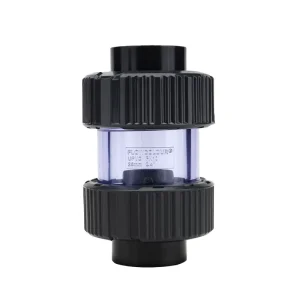 25-32mm PVC Union Swing Check Valve Spring Check Valve Plastic Check Valve