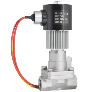 250 Degree 1/2 Inch 3/4 Inch Normally Closed Piston Type High Temperature Steam Solenoid Valve for Hot Water