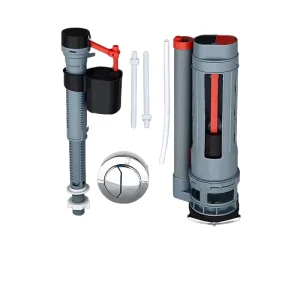 28CM Integrated Toilet Accessory High-Pressure Inlet Valve, Plastic Sanitary Ware Flush Valve