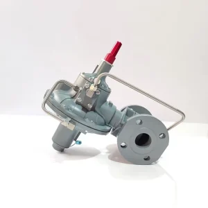299H-F Aluminum Alloy Pneumatic Pressure Reducing Valve LPG Gas Regulator 2 Inch Port Size Normal Temperature