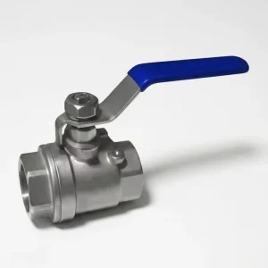 2PC Stainless Steel Internal External Thread Ball Valve Double Threaded Full Port Ball Valve