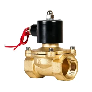 2W-160-15 DC12V DN15 Brass Shutoff Solenoid Valve OEM Water Oil GB Standard Class150-900 Pressure G1/2 Connection