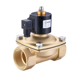 2W Series Brass Stainless Steel Solenoid Valve High Pressure High Temperature 2 Way Steam Solenoid Valve