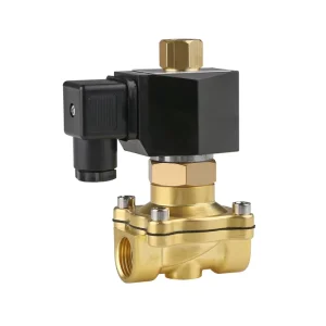 2W Series Normally Closed Direct Operated Electric Brass Fluid Control Water Solenoid Valve