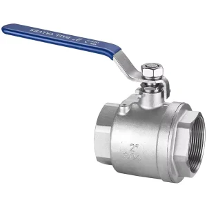 2pc Stainless Steel Ball Valve for Water Gas 1000 WOG