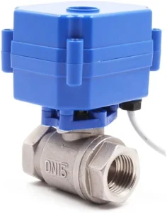 3 4 Inch Brass Motorized Ball Valve 9 24V Electric Actuator for Automated Fluid Control