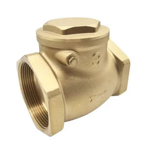 3″ 4″ NPT Horizontal Check Valve Brass Non Return Swing Check Valve to Prevent Water Oil Water Gas Air Bronze Check Valve