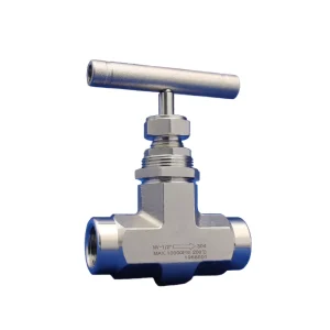 3/8″ 1/2″ 10000 PSI High Pressure Needle Valve Female Thread 304 Stainless Steel Pressure Gauge Globe Valve