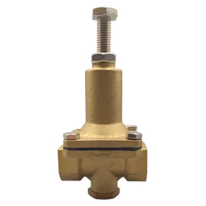 3/8-1/2 Brass Square Cover Manual Direct-Acting Pressure Reducing Valve PRV Pilot Valve for General Application