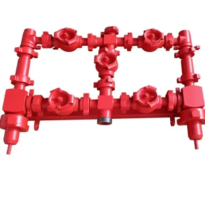 3″ Figure 1502 High Pressure Plug Valve Manifold for Oil Drilling Equipment