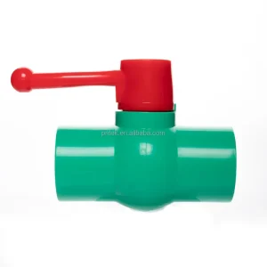 3 Inch Ball Valve Price Pntek Pn10 Green Pvc Ball Valve Conterl Water Flow for Water Pipe Bangladesh