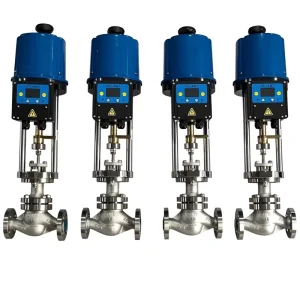3 Inch Threaded Equal Percentage Regulation with High Temp Gas Stainless Steel Control Valve