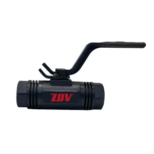 3 Piece Full Port Socket Weld Forged Manual Operated OEM Ball Valves with NPT Connection and Carbon Steel Construction