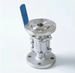 3 Piece Stainless Steel Ball Valve High Pressure CF8/CF8M Manual Ball Valve