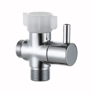 3 Way Angle Valve Competitive Price Shut Off Angle Seat Valve Bathroom Accessory Adapter Shattaf T Brass Angle Valve