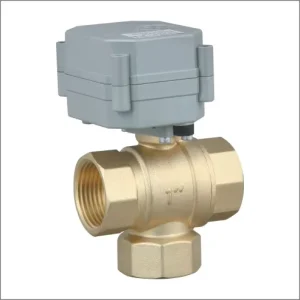 3 Way Motorized Ball Valve 12v 24v Mini Auto Water Shut off Electric Valve