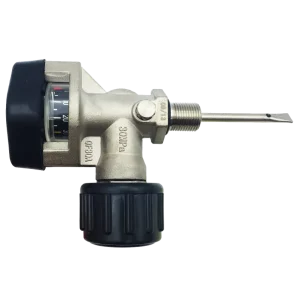 30 MPa M18*1.5 High Pressure Carbon Fiber Cylinder Built-in Brass Gauge Safety Valve for Breathing Safety