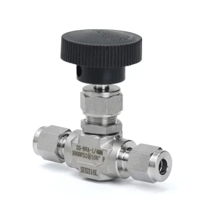 304 306 Stainless Steel Fittings Needle Valve Q91SA PN64 Ball Valve Straight Through Ferrule Joint Pneumatic Fittings