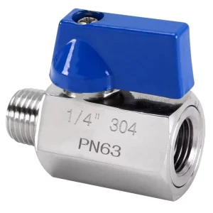 304 316 Sanitary Stainless Steel Mini Type Ball Valve