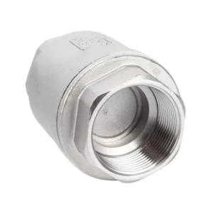 304 316 Stainless Steel Vertical Check Valve Pump Fittings Hard Seal Valve