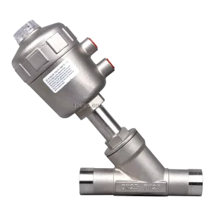 304 DN50 PN16 Stainless Steel Threaded Angle Seat Valve
