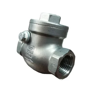 304 Stainless Steel Check Valve Internal Thread Swing Corrosion Resistant Shutoff Water OEM ODM