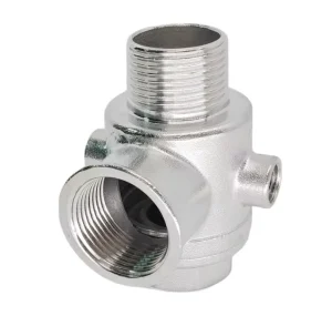 304 Stainless Steel Five-way Valve DN25 for Variable Frequency Water Pump Manual Threaded Pipe Fitting with Built-in Check Valve