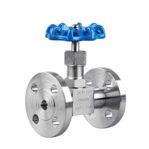304 Stainless Steel Flange Globe Valve High-Pressure Water Regulating Needle Valve J43W