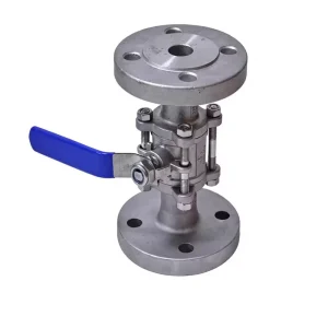 304 Stainless Steel Flange Valve Waterworks Ball Valve Industrial Flow Control with Bubble Tight Seal Manual OEM