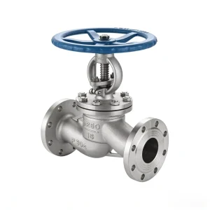304 Stainless Steel Globe Valve DN80 1.6 MPa Flanged Manual Industrial Flow Control Valve for Water Gas Oil