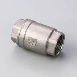 304 Stainless Steel H12 Vertical Check Valve Lift Type Threaded Reverse Stop Valve Water Pipe Household One Way Valve Multi DN