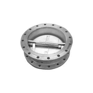 304 Stainless Steel H46 Series Clamp Double Flap Swing Flange Check Valve