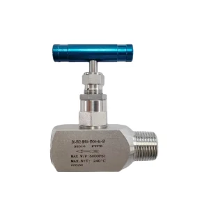 304 Stainless Steel High Pressure Flow Control Shut-Off Needle Valve, BSP Female Thread 1/8″ 1/4″ 3/8″ 1/2″ 3/4″ 1″