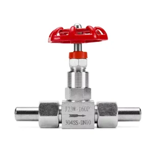 304 Stainless Steel Internal Thread Globe Valve Welded High Pressure Water Gauge Shutoff Manual J23W-160P DN6-DN25