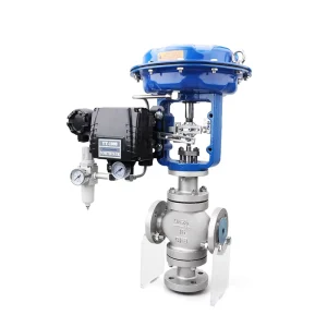 304 Stainless Steel Pneumatic Diaphragm Three-Way Control Globe Valve for Gas