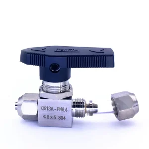 304 Stainless Steel Quick Connect Ball Valve with Soft Silicone PTFE and PU Quick Connect Fittings