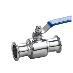 304 Stainless Steel Sanitary Fixed Quick Connect Ball Valve Quick Attach Clamp Food Grade Valve Q81F