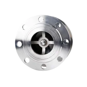 304 Stainless Steel Spherical Flange Wafer Hygienic Check Valve Silencing Vertical Silent Check Valve