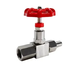 304 Stainless Steel Welded Needle Valve JJM1-160P High Pressure Gas Gauge Instrument Globe Valve