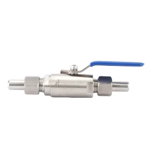 304 or 316L Butt Welding Manual Ball Valve 2PC Threaded Stainless Steel 304 316 Ball Valve with Welding Double Union